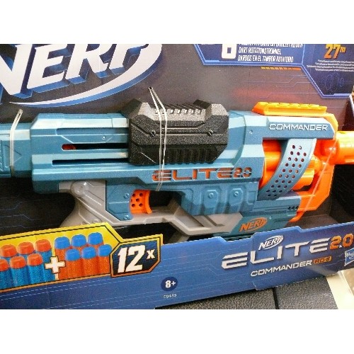 139 - A BRAND NEW NERF GUN WITH A 6 DART ROTATING DRUM