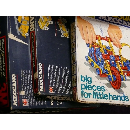 152 - 3 VINTAGE BOXED MECCANO SETS