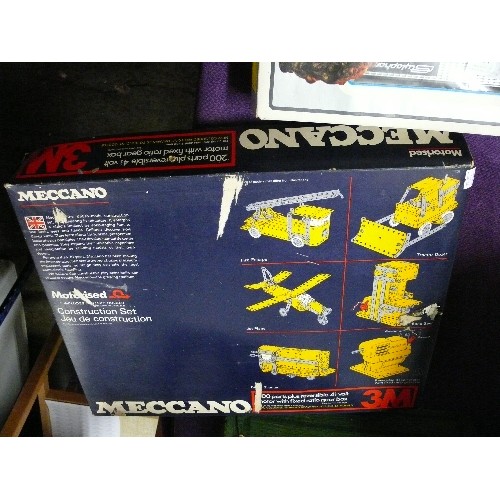 152 - 3 VINTAGE BOXED MECCANO SETS