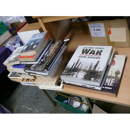 161 - A COLLECTION OF FIRST WORLD WAR BOOKS