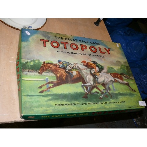 172 - A VINTAGE TOTOPOLY GAME