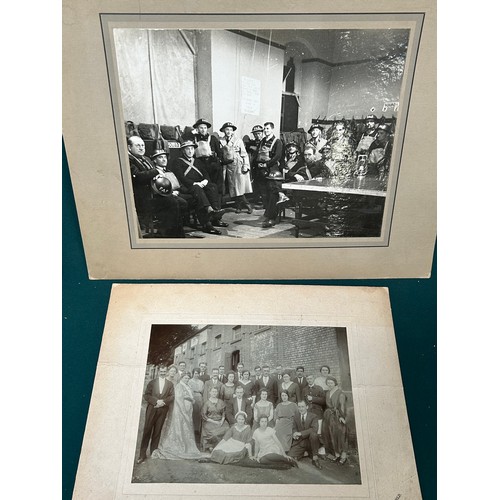 191 - Early photographs up to WW2 period to include a large photograph of a First Aid Post meeting room, a... 