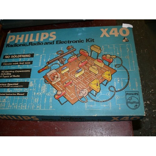 174 - PHILIPS RADIO AND ELECTRONICS KIT X40