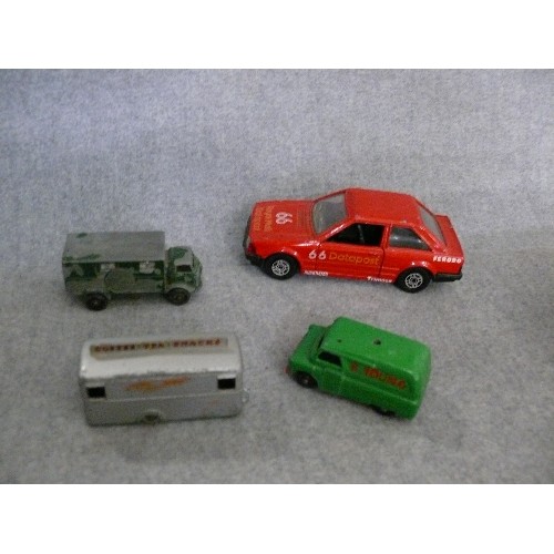 178 - A MIXED BOX OF COLLECTORS VEHICLES TO INCLUDE VANGUARDS, JAGUAR, CORGI ETC