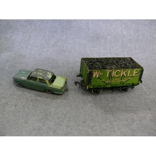 181 - A MIXED BOX OF COLLECTORS VEHICLES TO INCLUDE DINKY, LESNEY ETC