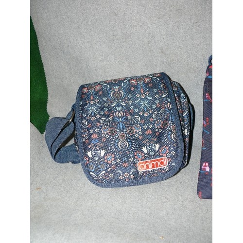 199 - A LADIES SHOULDER BAG BY FATFACE PLUS A LADIES SHOULDER BAG BY ANIMAL BOTH AS NEW