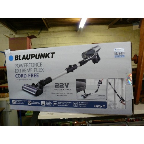 236 - A BLAUPUNKT CORD FREE VACUUM CLEANER, AS NEW IN THE BOX