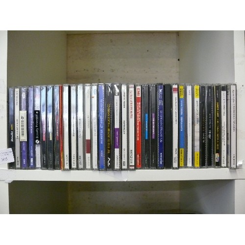 505 - 5 X CUBES OF CD'S - CLASSICAL, MUSICALS, EASY LISTENING INC SCOTT JOPLIN, STRAUSS, JAMES LAST,BERNST... 