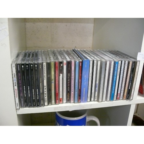 506 - 1.5 CUBES OF CD'S - FOSTER & ALLEN, GLEN CAMPBELL, BILLIE HOLIDAY ETC