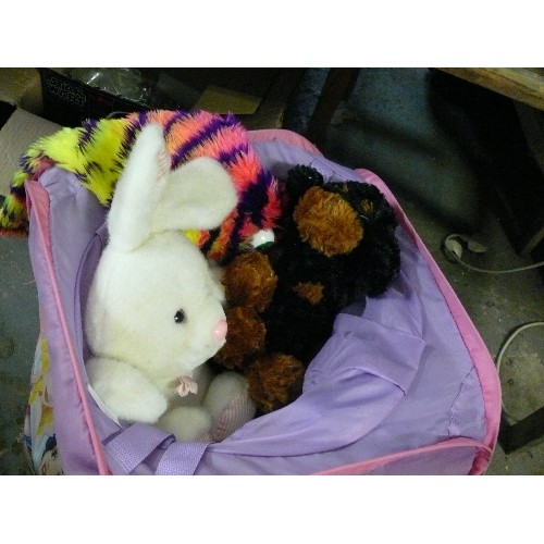 524 - LARGE DISNEY CHARACTER BAG FULL OF SOFT TOYS