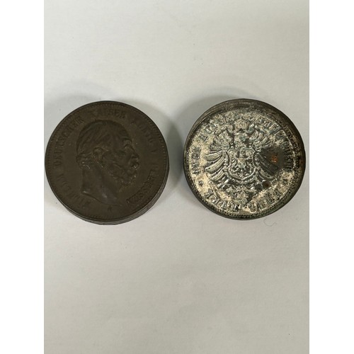 100D - A rare 19th Century pressed tin 