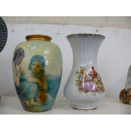 77 - 2 ATTRACTIVE VASES