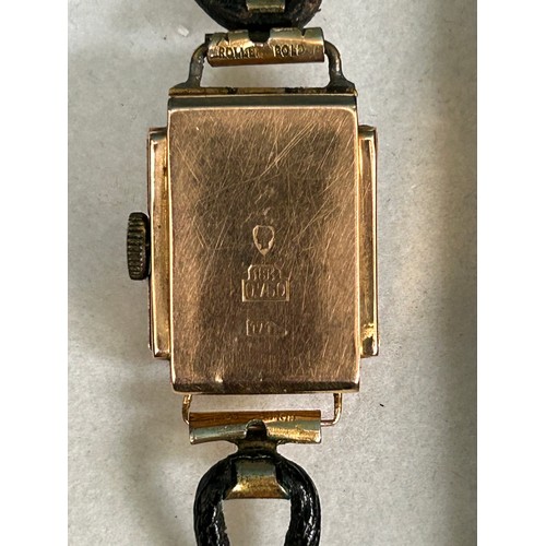 59C - A circa 1940's MITHRA 18ct Gold Mechanical watch, about 4.5grams