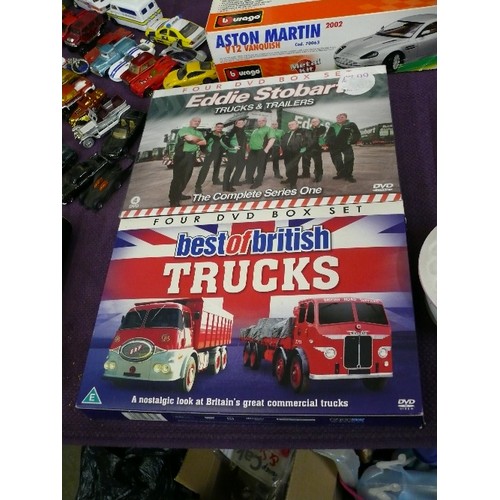 120 - EDDIE STOBART 4 DVD BOXSET THE COMPLETE SERIES ONE, SEALED AND  FOUR DVD BOX SET BEST OF BRITISH TRU... 