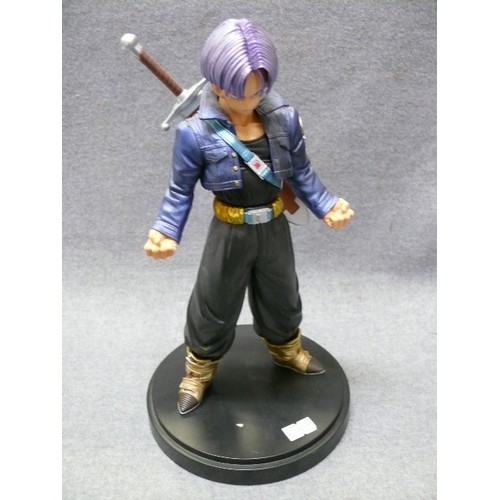 109 - LARGE DRAGONBALL Z TRUNKS FIGURE WITH SWORD