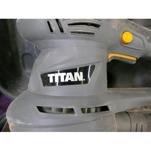 147 - TITAN ORBITAL SANDER IN CASE