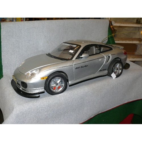 174 - LARGE PORSCHE 911 TURBO MODEL CAR