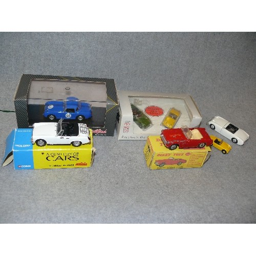 192 - QUANTITY OF PLAYWORN VEHICLES INCLUDING A CORGI CAR TRANSPORT,  BOXED DIE CAST MODELS FIRST EDITION ... 