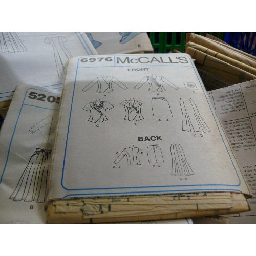 269 - A LARGE QUANTITY OF VINTAGE SEWING PATTERNS