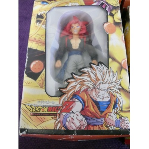 132 - 11 NEW AND BOXED DRAGONBALL Z FIGURES