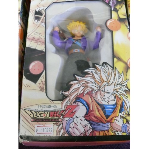 132 - 11 NEW AND BOXED DRAGONBALL Z FIGURES