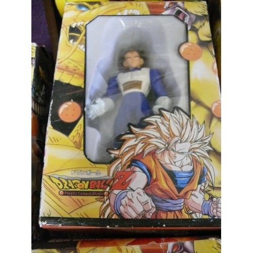 132 - 11 NEW AND BOXED DRAGONBALL Z FIGURES