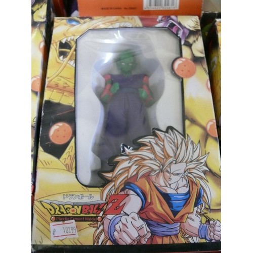 132 - 11 NEW AND BOXED DRAGONBALL Z FIGURES