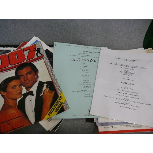 351 - JOB LOT OF VINTAGE MOVIE PRESS RELEASES AND PROMOTIONAL MATERIAL