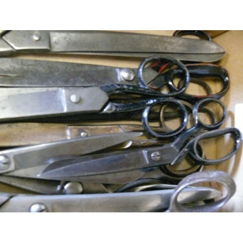 380 - 10 PAIRS OF VARIOUS SCISSORS