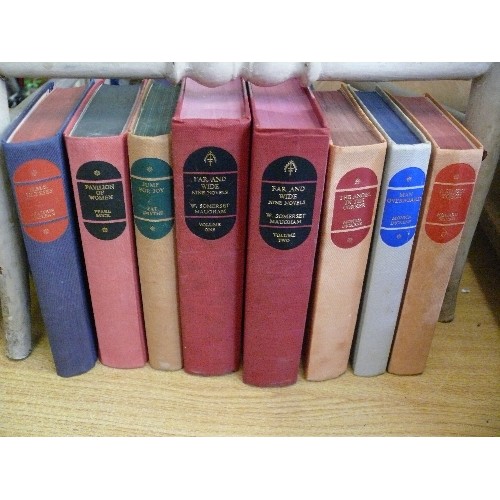 423 - A NICE SET OF VINTAGE HARDBACK NOVELS BY VARIOUS AUTHORS