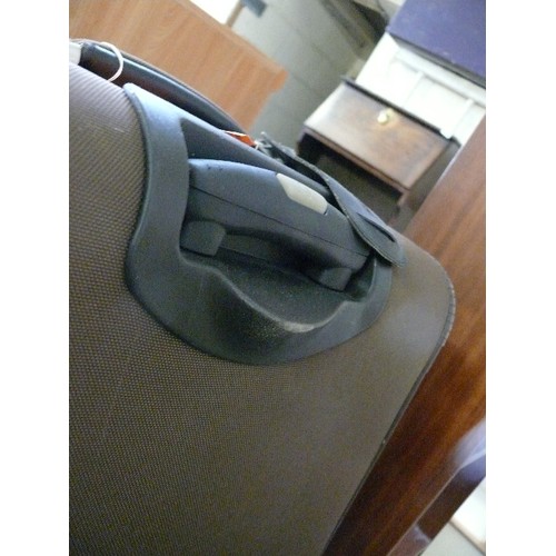 441 - A LARGE SAMSONITE TROLLEY SUITCASE