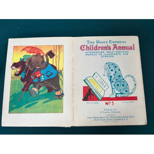 7 - RARE CIRCA 1920’s DAILY EXPRESS CHILDREN'S ANNUAL WITH 