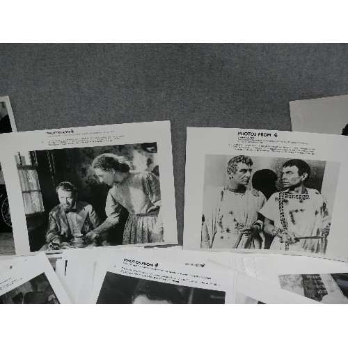 349 - APPROXIMATELY 90 VINTAGE BLACK & WHITE PRESS PHOTOS