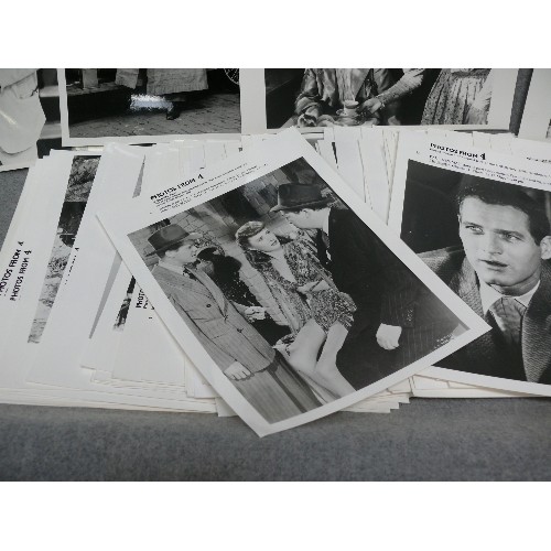 349 - APPROXIMATELY 90 VINTAGE BLACK & WHITE PRESS PHOTOS