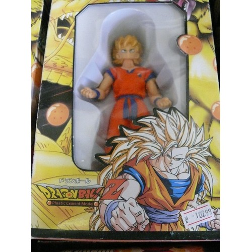 132 - 11 NEW AND BOXED DRAGONBALL Z FIGURES