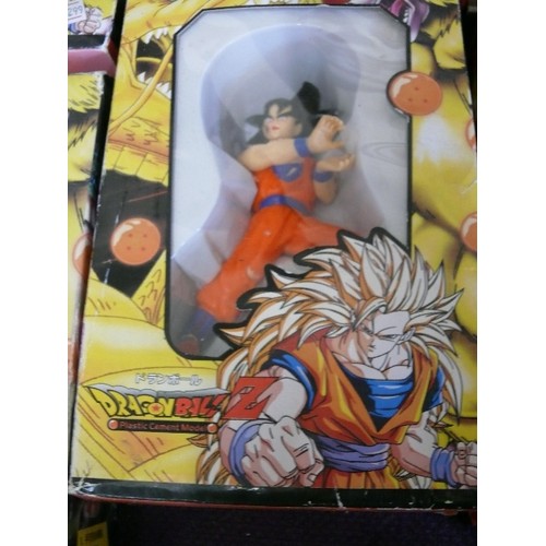 132 - 11 NEW AND BOXED DRAGONBALL Z FIGURES