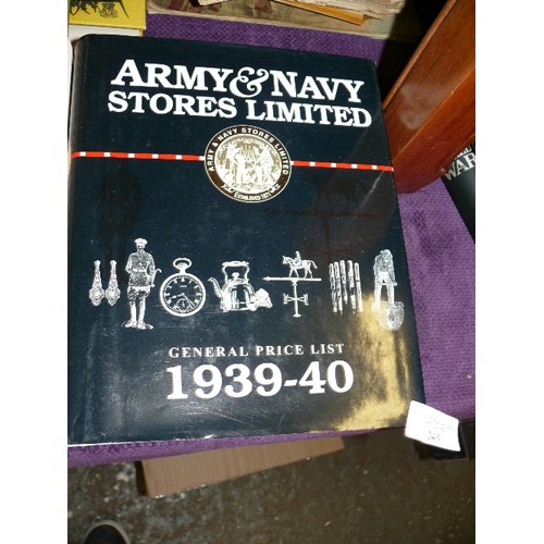 245 - 2 ARMY AND NAVY STORES CATALOGUES FROM 1907 AND 1939-45 PLUS A COPY OF VICTORIA CROSS HEROES