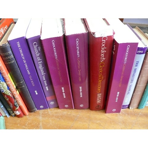 432 - A LARGE SELECTION OF HARDBACK AND PAPERBACK RELIGIOUS BOOKS