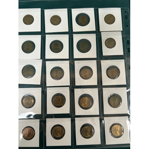 20 - A very good collection of threepence coins from 1911 to 1970, complete run to include a rare 1927 lo... 