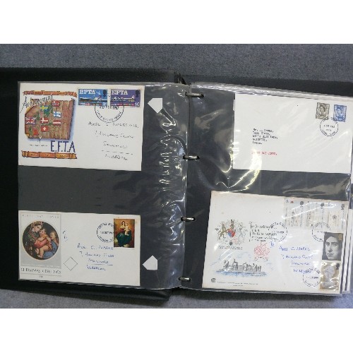 59 - ALBUM CONTAINING 80 DIFFERENT 1ST DAY COVERS 1960-2009