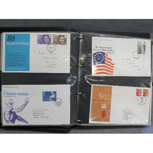 59 - ALBUM CONTAINING 80 DIFFERENT 1ST DAY COVERS 1960-2009