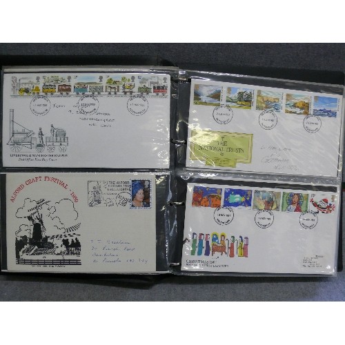 59 - ALBUM CONTAINING 80 DIFFERENT 1ST DAY COVERS 1960-2009