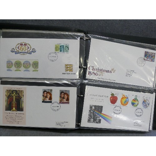 59 - ALBUM CONTAINING 80 DIFFERENT 1ST DAY COVERS 1960-2009