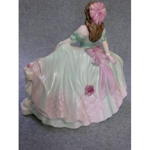 2 - A COALPORT LADY FIGURINE 'DEBUTANT KATHY'