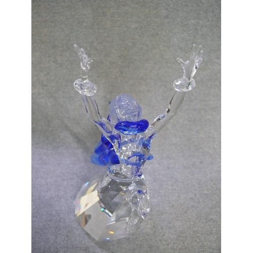 15 - A BEAUTIFUL SWAROVSKI CRYSTAL FIGURINE 'MAGIC OF DANCE ISADORA' WITH ORIGINAL BOX ANNUAL EDITION 200... 