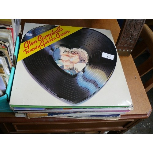 293 - A SELECTION OF LP RECORDS TO INCLUDE ELVIS, LENNON & MCCARTNEY, CLIFF RICHARD ETC