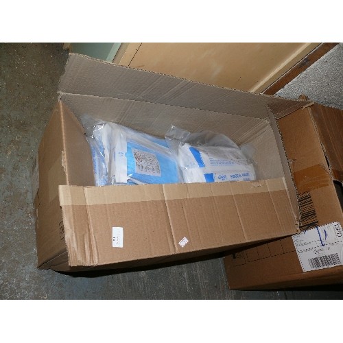 486 - 2 LARGE BOXES OF BRAND NEW FACE MASKS