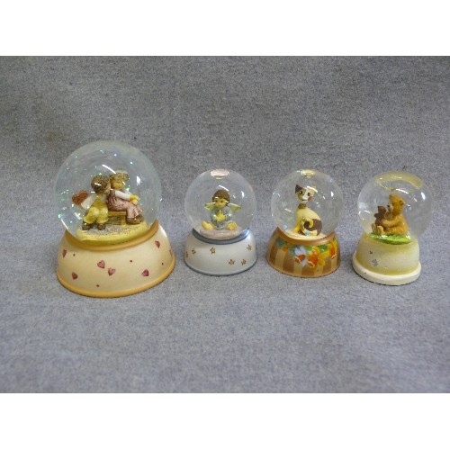 91 - A ROSINA WACHTMEISTER SERAFINO SNOW GLOBE BY GOEBEL PLUS 2 FURTHER SNOWGLOBES NINA MARCO ALSO BY GOE... 