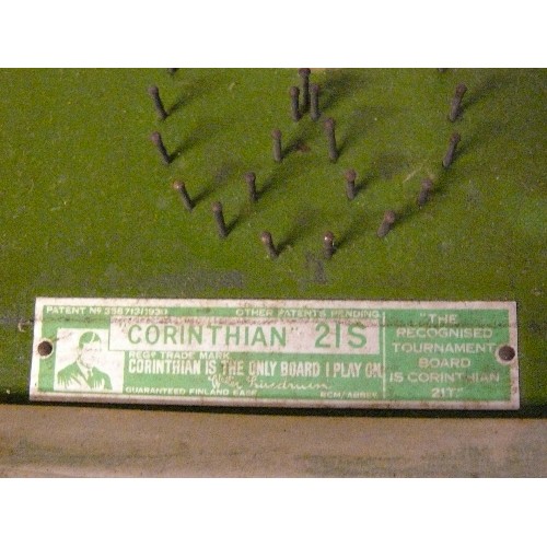 191 - A CORINTHIAN BAGATELLE GAME WITH ORIGINAL BOX