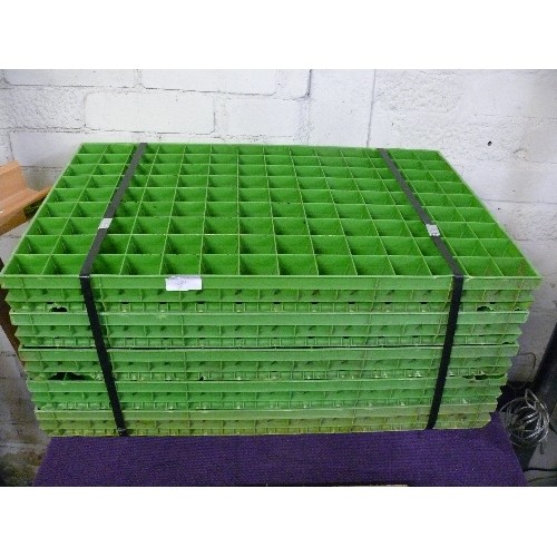 192 - 5 GOOD QUALITY PLASTIC SEED TRAYS